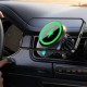 Автомобільний тримач із бездротовою зарядкою Joyroom JR-ZS409 magnetic wireless car charger Black